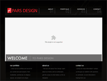 Tablet Screenshot of designpars.com
